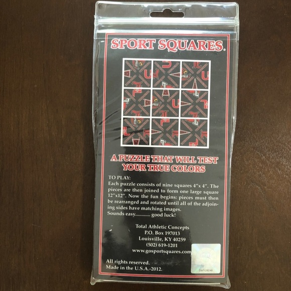 🧩 2/$15 🧩 University of Louisville sports squares puzzle game - Picture 2 of 5